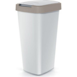 COMPACTA Q ΑΝΟΙΧΤΟ ΚΑΦΕ ΜΑΥΡΟ ΠΛΑΣΤΙΚΟΣ ΚΑΔΟΣ 25LT 29Χ26Χ52ΕΚ