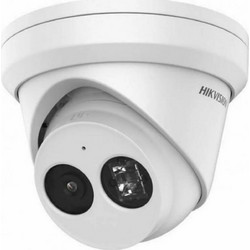 Hikvision DS-2CD2343G2-IU IP Κάμερα Ασφαλείας 4MP Full HD+ 2.8mm Αδιάβροχη Νυκτός με Αμφίδρομη Επικοινωνία Λευκή