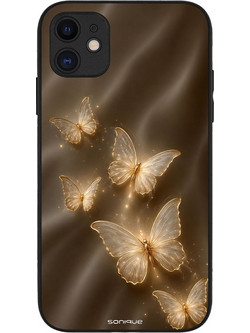 Sonique Diva Series Θήκη με Σχέδιο «Χρυσές Πεταλούδες» (iPhone 11)