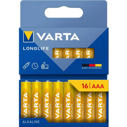 Varta Longlife AAA 16τμχ