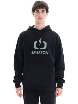 Emerson Ανδρικό Φούτερ με Κουκούλα & Τσέπες Navy Μπλε 212.EM20.01