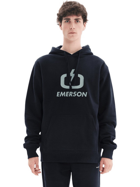 Emerson Ανδρικό Φούτερ με Κουκούλα & Τσέπες Navy Μπλε 212.EM20.01