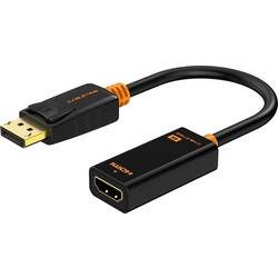 CABLETIME αντάπτορας DisplayPort σε HDMI CT-AV586-01G4K, 4K/30Hz, μαύρος 6975285502669