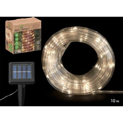 Ηλιακός φωτοσωλήνας 10 Μέτρων με 100 LED σε Θερμό Λευκό IBERGARDEN