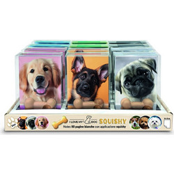 ΝΤΙΑΡΥ LEBEZ SQUISHY DOG 10x15cm