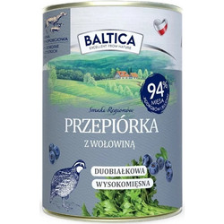 Baltica Υγρή Τροφή Σκύλων με Βοδινό χωρίς Σιτηρά 400gr