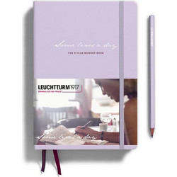 LEUCHTTURM1917 THEMEBOOK SomeLinesADay A5 MED LILAC 365p