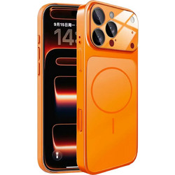 Bodycell AG Glass MagSafe Cover Orange Θήκη iPhone 16 Pro
