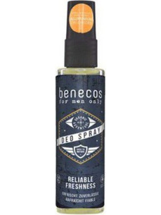 Benecos Reliable Freshness Ανδρικό Αποσμητικό Spray 96h Χωρίς Αλουμίνιο 75ml