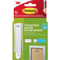 Γαντζάκι 3M Command 17047 + Ταινίες Για Κάδρα (Max 2kg)