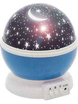 Λαμπτήρας Starry Sky Projector, 4x1W, USB, Μπλε