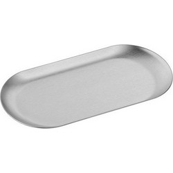 Δίσκος Amenities Sanco Hotel Amenities 00121-Μ90 Inox Σατινέ 17,5x8,5x1cm