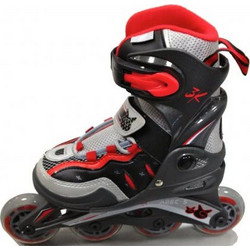 Roller Skate Αυξομειούμενα 38-41 Κόκκινο
