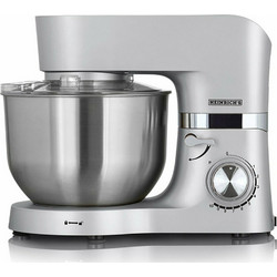 Heinrich's KM 6278 Silver Κουζινομηχανή 1300W με Ανοξείδωτο Κάδο 6.5lt