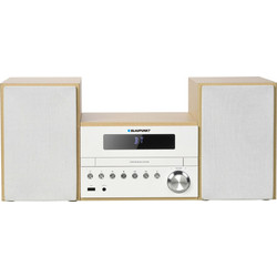 Blaupunkt MS45BT Ηχοσύστημα Hi-Fi 2.0 300W με CD Player και Bluetooth & Wi-Fi Beige
