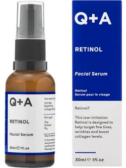 Q+A Retinol 0.2% Facial Αντιγηραντικό Serum Προσώπου 30ml
