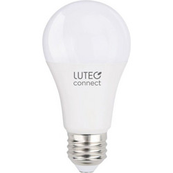 Έξυπνη λάμπα LED A60 E27 9,2W ρυθμιζόμενο λευκό 2700-6500Κ + RGB Lutec Connect