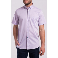 The Bostonians Ανδρικό Πουκάμισο Μακρυμάνικο 3BAP0011-B03121 Light Purple