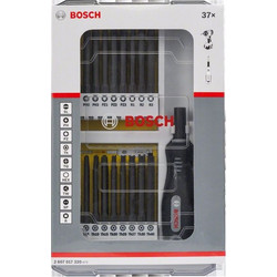 Bosch 2607017320 Extra Hard Σετ 37 Μύτες Κατσαβιδιού 75 mm με Λαβή