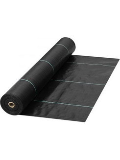 VEVOR Weed Barrier, 5,8 oz Landscape Fabric, 3ft x 300ft Cover Mat Heavy Duty Woven Grass Control Geotextile for Garden, Patio, Black