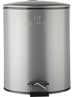 Estia Χαρτοδοχειο Μπανιου Classic Soft Close 5lt ματ Γκρι