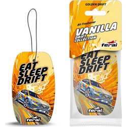 Auto GS Αρωματικό Αυτοκινήτου Κρεμαστό Feral Drift Collection Golden Drift 1 Τεμάχιο 19420