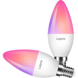 Λαμπτήρας LED LEPRO BC1-EU-2-W E14 με Wi-Fi και Bluetooth