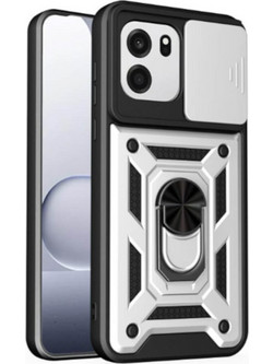 Bodycell Armor Slide Back Cover Silver (OnePlus Nord CE6/Turbo 6V)