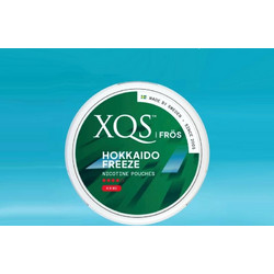 XQS FROS σακουλάκια νικοτίνης HOKKAIDO FREEZE 20 8.8mg Νικοτίνη (Made in Sweden) 8720400697069