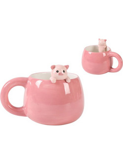 i-Total Κούπα Charm Mug Pig 450ml