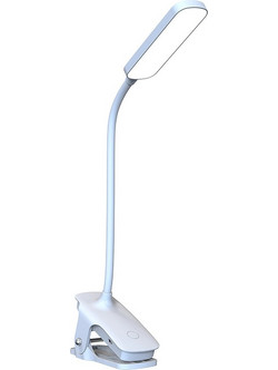 Wozinsky Φωτάκι VT-02 Mini LED Reading Lamp με Clip + Type-C Καλώδιο 80cm White