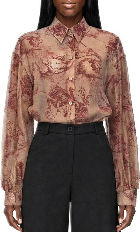 ΠΟΥΚΑΜΙΣΑ MOUTAKI ROSE PRINT