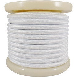EL330005 | EL330005 | Textile Cable 2x0.75mm ρολλό 10mt - Λευκό