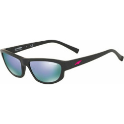 Arnette AN4260 01/4V Γυαλιά Ηλίου Τετράγωνα Κοκάλινα Μαύρα με Μπλε Polarized Φακό