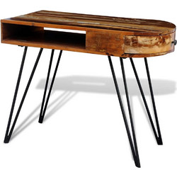 VidaXL Γραφείο Μασίφ Ξύλο 97x45x76cm 241641