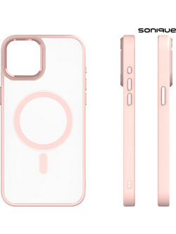Sonique Magnetic MagMetal Back Cover Pink (iPhone 11)