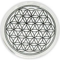 Feng Shui - Διακόσμηση με Μαγνήτη - Flower of Life . Διάμετρος: 4 εκ