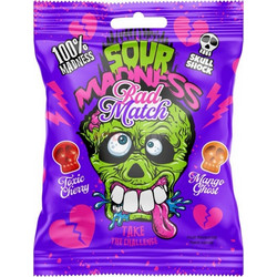 Καραμέλες Sour Madness Bad Match 60gr (245.04.02.022)