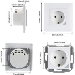 COOLSEER COL-WSP02WE ΕΞΥΠΝΗ ΠΡΙΖΑ ΤΟΙΧΟΥ ΣΟΥΚΟ, 16A, WIFI