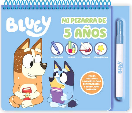 Spanish Bluey 5 Years board activities