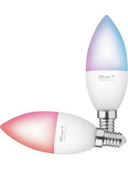 Smart Light Bulb|TRUST|Luminous flux 470 Lumen|Wi-Fi|Beam angle 180 degrees|71293