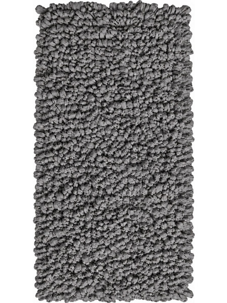 EVORA Χειροποίητο Πατάκι 60x120cm Γκρι Σκούρο C15 Mrshome