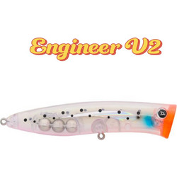 Han Fishing Harp Popper 110 Τεχνητό Δόλωμα 11cm 28gr Engineer v 2