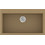 Sanitec Classic 333 Υποκαθήμενος Νεροχύτης Γρανίτη Ματ Metallic Coffee 79x50cm