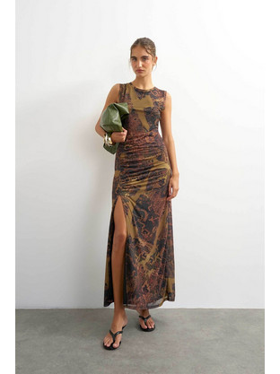 Topshop Tscaisa Midi Φόρεμα Ταμπά 31002233