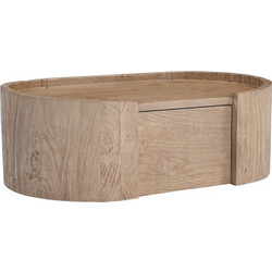 Liberta-Maison Minimal Κομοδίνο Κρεμαστο Καφέ 60x35x20cm 09-2169
