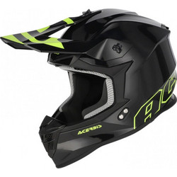 Acerbis Linear 25873.444 Black Fluo Κράνος Μηχανής