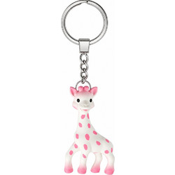 Sophie La Girafe x Άλμα Ζωής Key Chain Ειδικής Έκδοσης Μπρελόκ Σόφη η Καμηλοπάρδαλη για την Ευαισθητοποίηση Σχετικά με τον Αγώνα Κατά του Καρκίνου του Μαστού 1 Τεμάχιο
