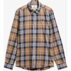 Barbour Ανδρικό Πουκάμισο Καρό Καφέ MSH5355ST51/STONE