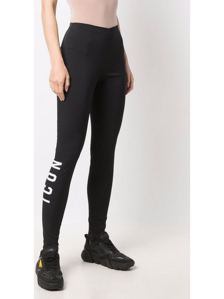 Dsquared2 Γυναικείο Κολάν Μακρύ Ψηλόμεσο Μαύρο S80KA0025S54164-900